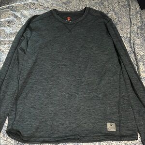 Rugged Elements Men's Charcoal Long Sleeve Shirt